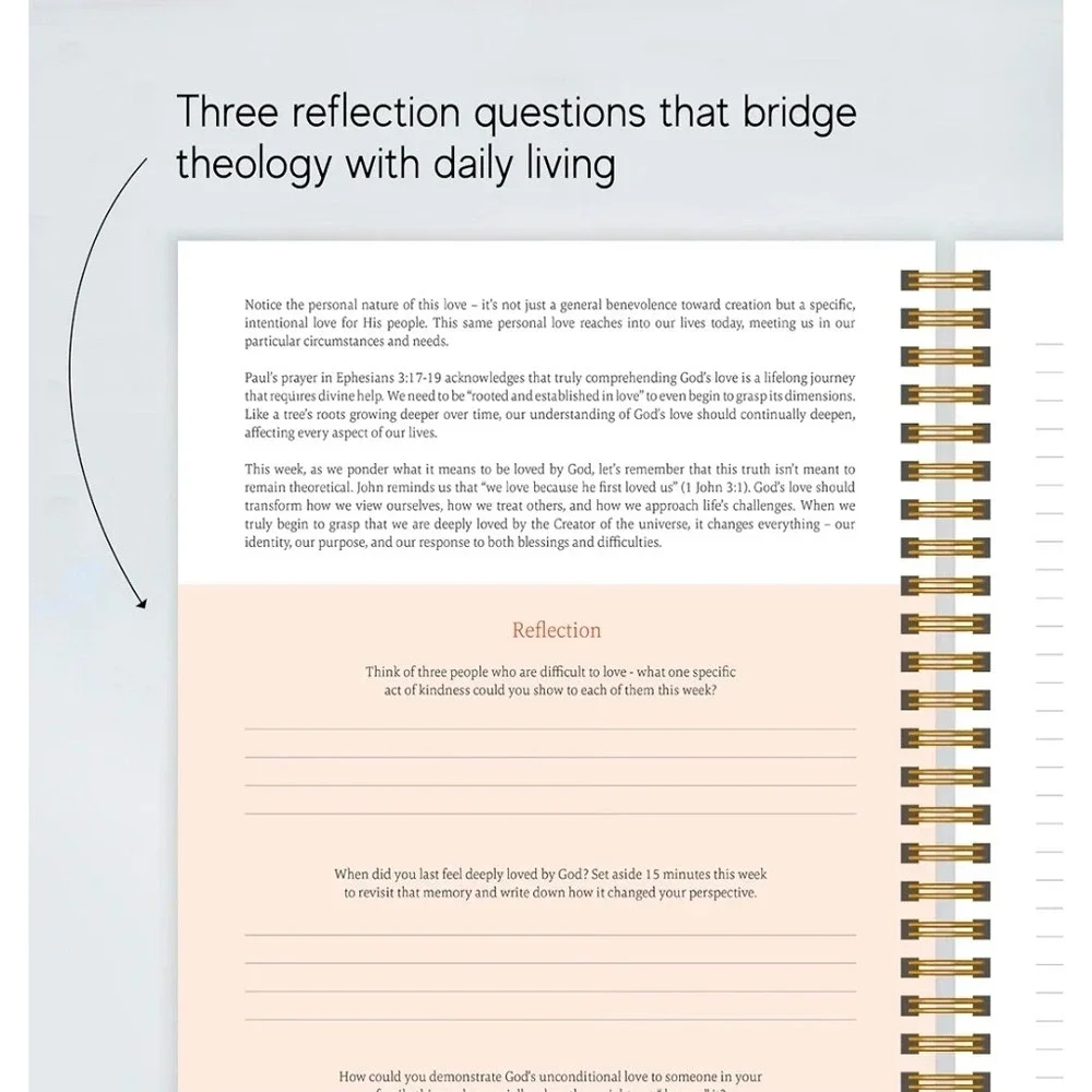 Official Spiral Bible in a Year 52 Week Guided Reading Plan Daily Devotional